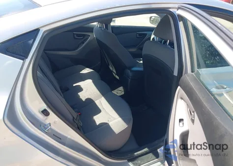 2014 Hyundai Elantra Se from USA, damaged, VIN 5NPDH4AE6EH519950